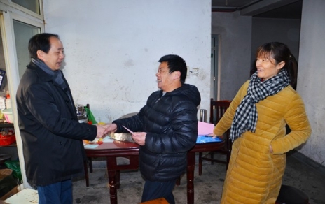 群眾冷暖掛心頭！公司黨總支開展春節(jié)前走訪慰問(wèn)